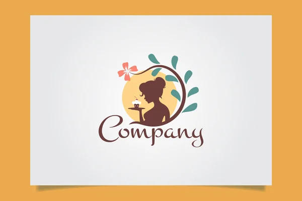 Mommy Bakery Logo Vector Graphic Any Business Especially Bakery Cupcake —  Vetores de Stock