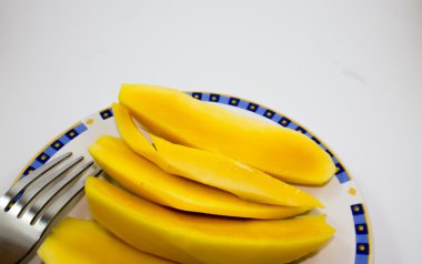 Mango arka plan beyaz