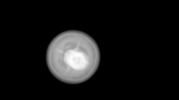 Canal Alpha de rendu 3d Flamme vidéo abstraite .