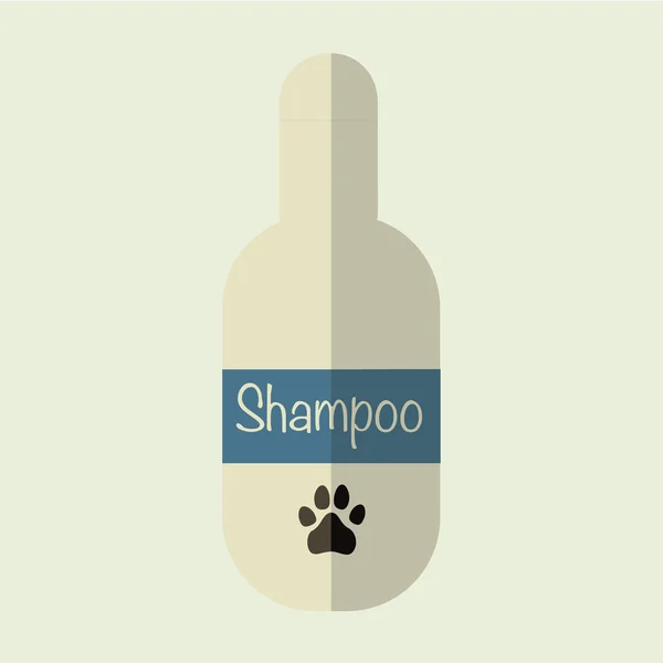 Shampoo per animali domestici — Vettoriale Stock