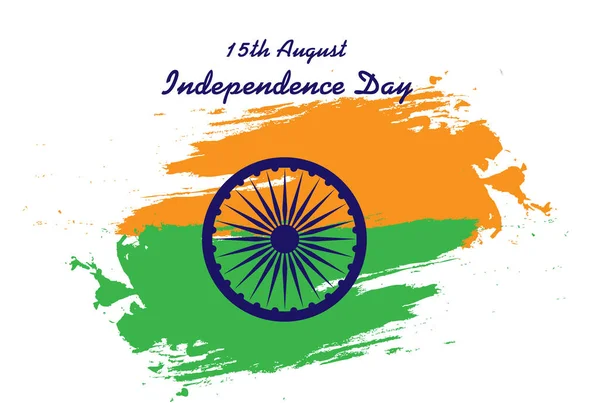 Greeting Card Indian Independence Day — Stock Photo, Image