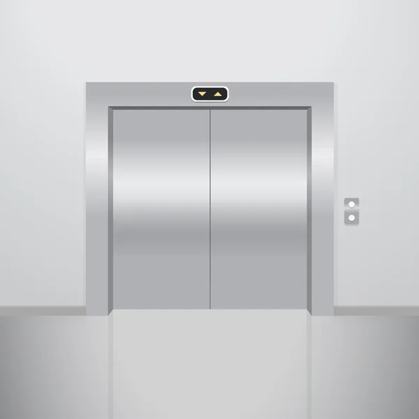 Nauwe lift. Realistische vectorillustratie — Stockvector