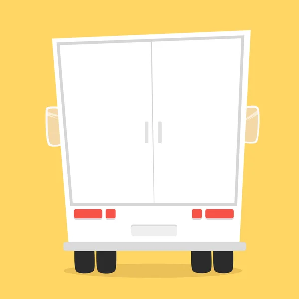 Camión para transporte de carga — Vector de stock