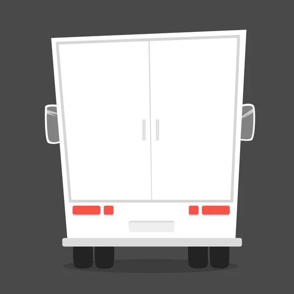 卡车运输货物 — 图库矢量图片
