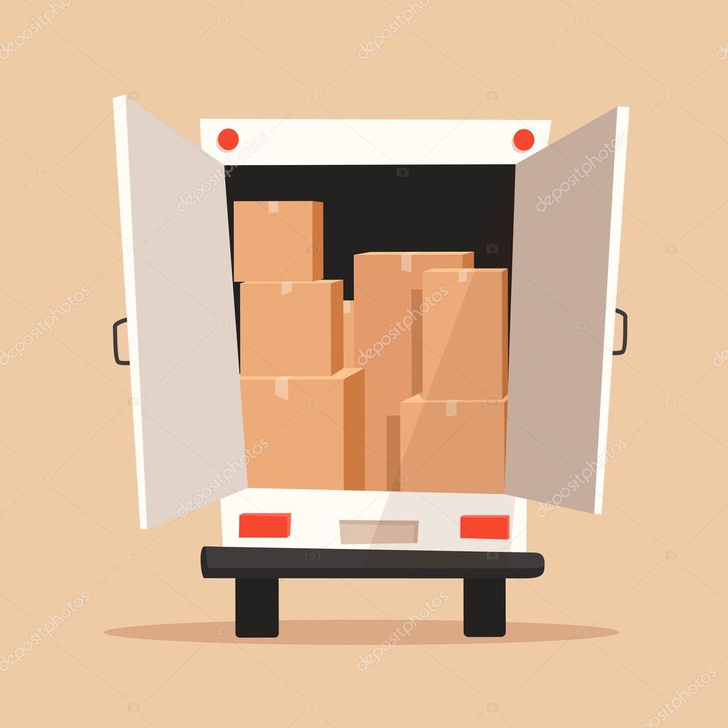 moving-with-boxes-transport-company-cartoon-vector-illustration-stock