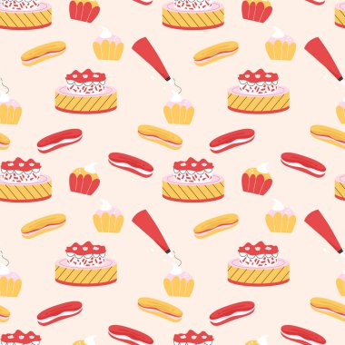 Şekerlemeli vektörsüz desen