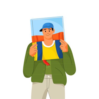 Kitap kurdu kitap maceraları okur. Farklı türler kavramının edebiyatı