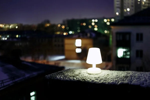 Light on the roof — Stock Photo, Image