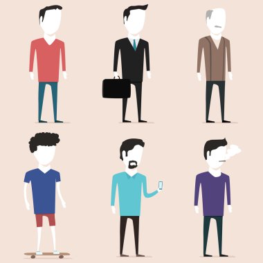 İnsanlar karakterler