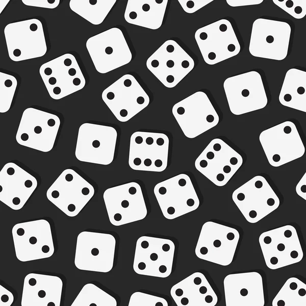 Alle partijen dobbelstenen, bordspel — Stockvector
