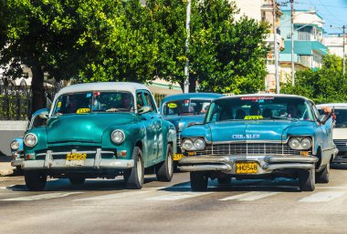 Eski klasik Amerikan arabaları