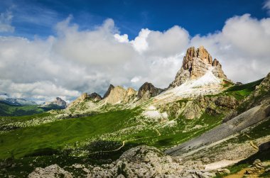 Dolomites dağlar, İtalya