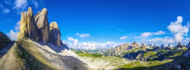 İtalyan dolomites peyzaj