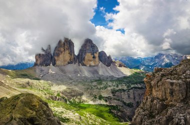 Dolomites dağlar, İtalya