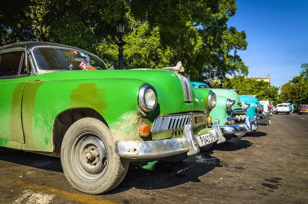 Klassieke Amerikaanse auto 's — Stockfoto