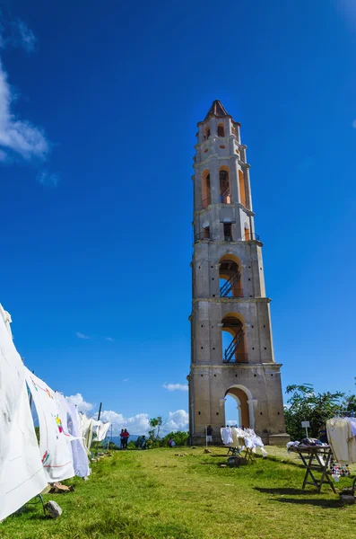 Blick auf den Manaca-Iznaga-Turm — Stockfoto