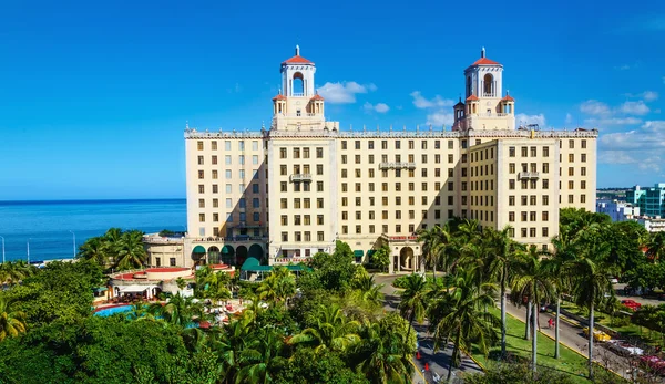 Hotel nacional w Hawanie. — Zdjęcie stockowe