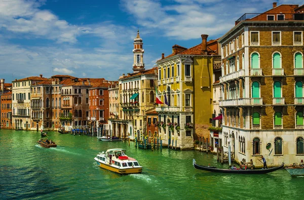 Naturskön utsikt över Canal Grande — Stockfoto