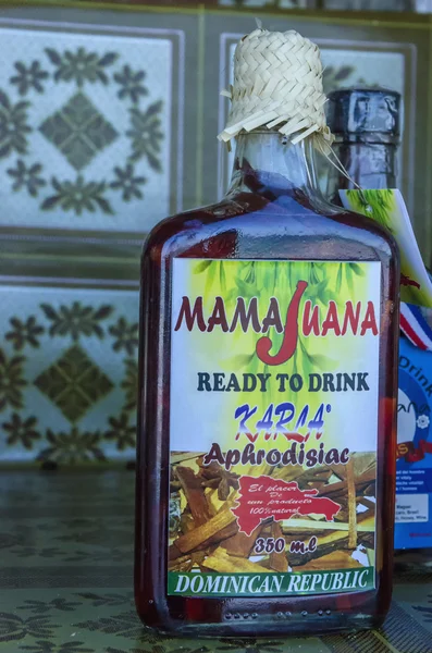 Mamajuana souvenir bottles — Stock Photo, Image