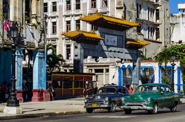 Coches clásicos americanos — Foto de Stock