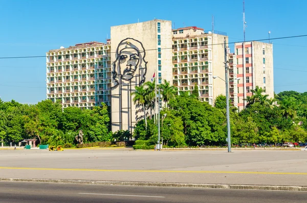 Plaza de la Revolucion con Che Guevara immagine — Foto Stock