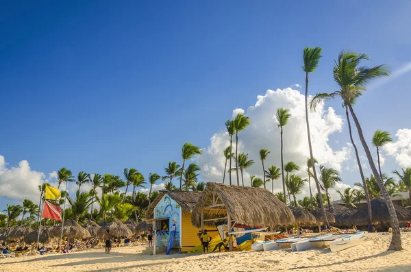 Rent sports equipment, Caribbean Island — Stock Photo, Image