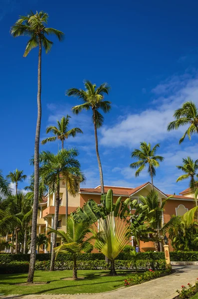 View of caribbean resort — Stock Photo, Image