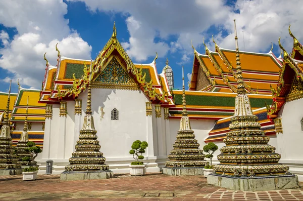 Wat Pho, Temple of the Fekvő Buddha — Stock Fotó