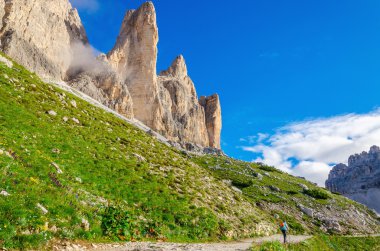 Güzel dağ manzarası, İtalya 