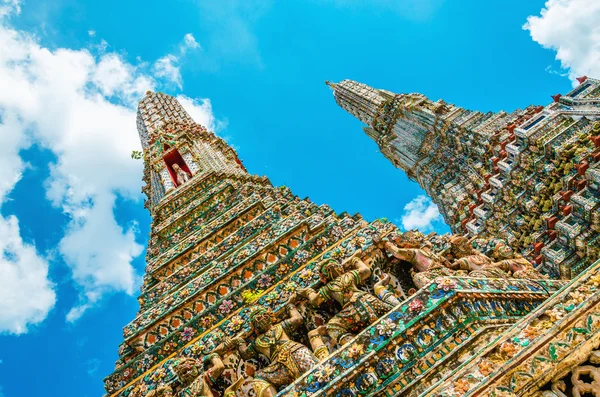 Colorfull Wat Arun, Bangkok, Thaiföld — Stock Fotó