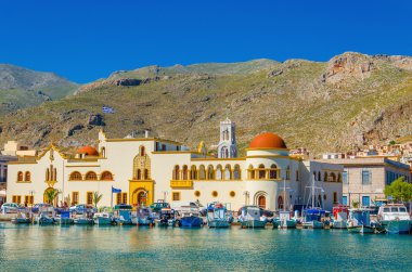 Belediye Pohtia Kalimnos adası, Yunanistan
