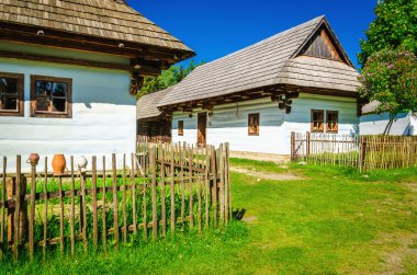 Beyaz Liptov, Slovakya'nın açık hava müzesinde kulübeleri