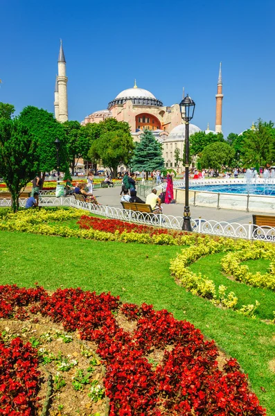 Hagia sophia moschee, istanbul, türkei — Stockfoto