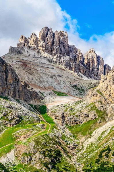 Dolomieten Mountsins, Tofana di Mezzo, Italië — Stockfoto