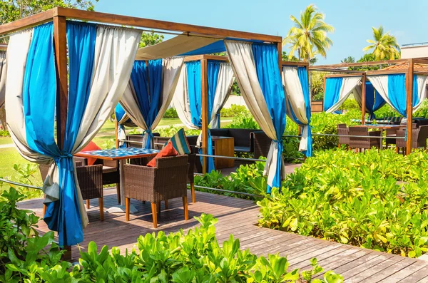 Luxuriöser Ort zum Entspannen Hotel auf exotischen sri lanka — Stockfoto