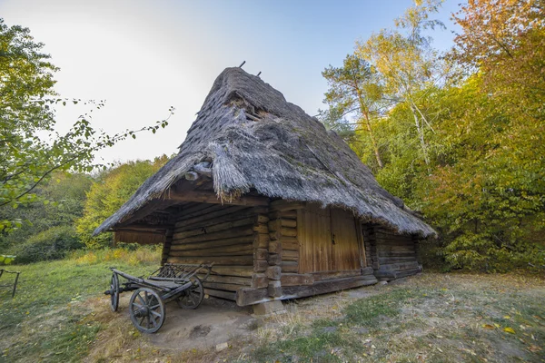 Gamla etniska ukrainska byn — Stockfoto