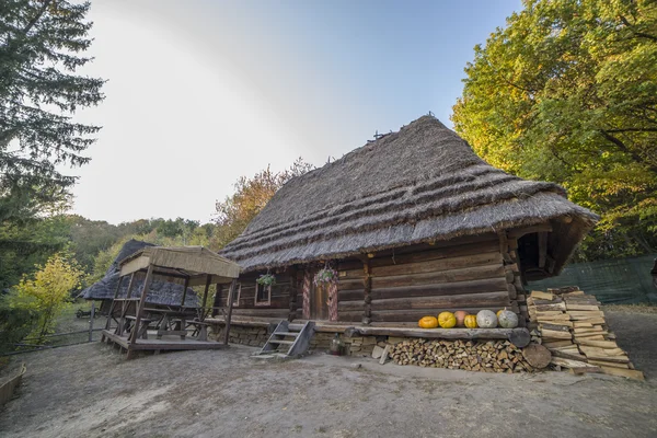 Gamla etniska ukrainska byn — Stockfoto