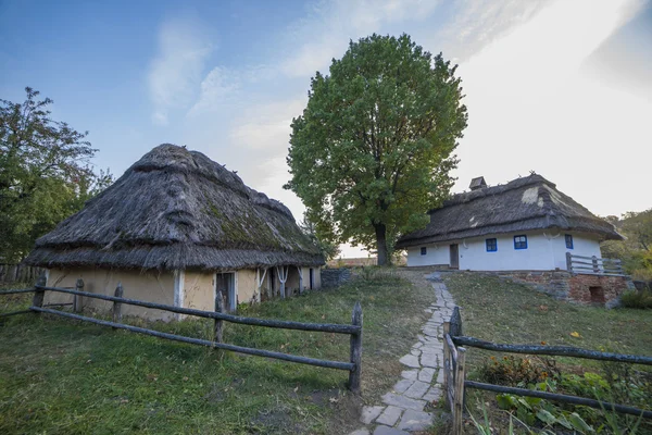 Gamla etniska ukrainska byn — Stockfoto