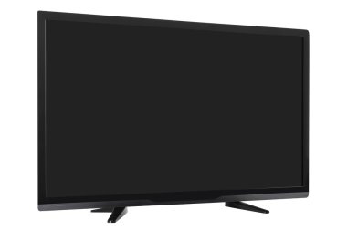 Geniş ekran görünümünü Internet üzerinde beyaz backgro izole tv monitör