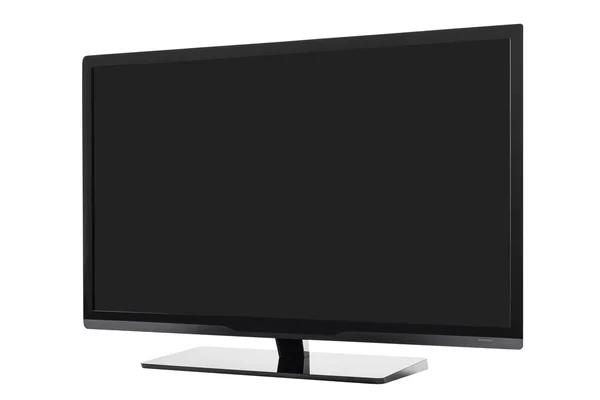 Geniş ekran görünümünü Internet üzerinde beyaz backgro izole tv monitör