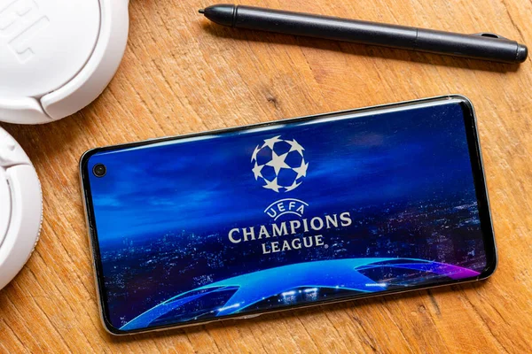 November 2020 Brasilien Uefa Uefa Champions League Årlig Kontinental Fotbollstävling — Stockfoto