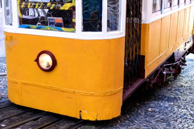 Lizbon, Portekiz 'deki Asansör da Gloria Turistik Eğlence