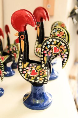 Portekiz Lizbon şehrinin renkli horoz hatıraları