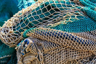 Santa Pola limanında balık ağları, Alicante