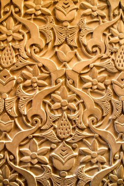 Portekiz 'de bir duvara oyulmuş güzel taş dokusu