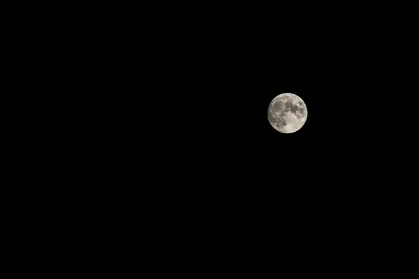 Pleine Lune Dans Sud Espagne Été — Photo