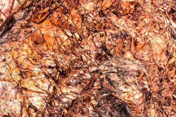 Rodalquilar Almerya Spanya Daki Bir Dağın Renkli Taş Dokuları Mineralleri — Stok fotoğraf