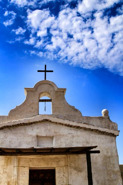 Långt Västerut Gammal Stad Öknen Tabernas Almeria Spanien — Stockfoto