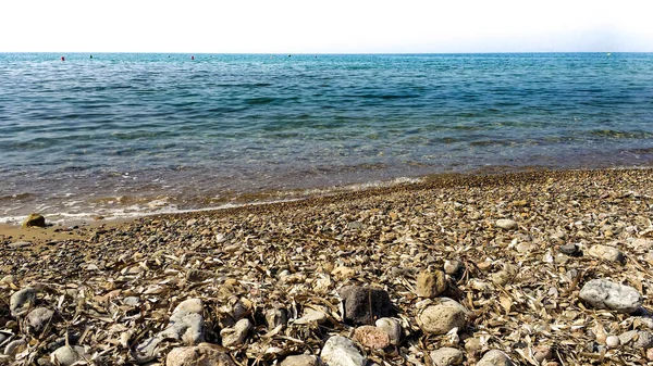 Gyönyörű Strand Azohia Falu Cartagena Murcia Spanyolország Egy Napsütéses Napon — Stock Fotó