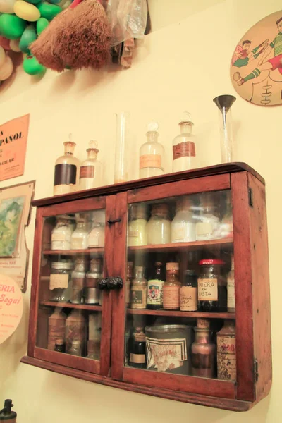 Elche Alicante Spain March 2021 Vintage Perfumery Drugstore Life Size — 스톡 사진